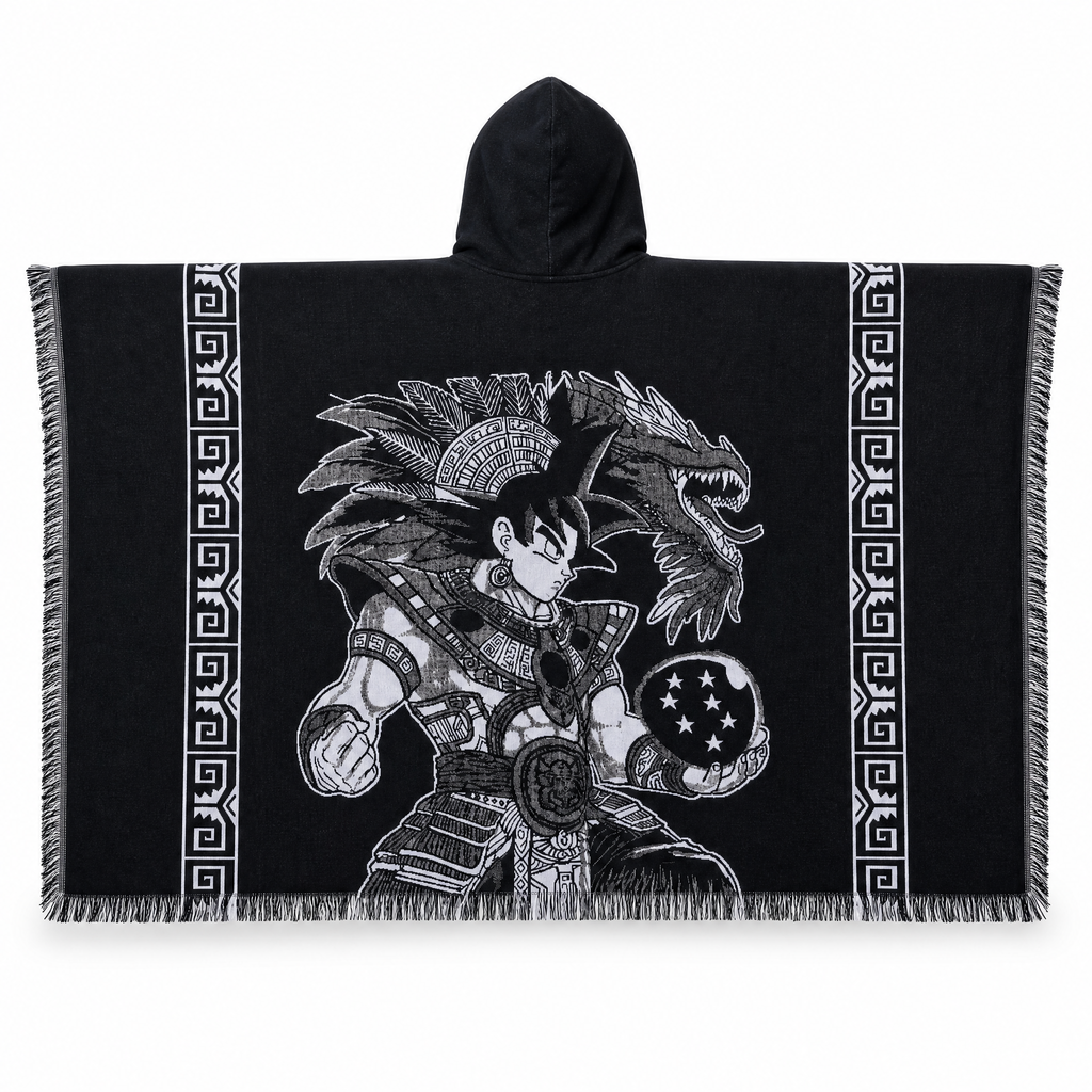 Anime Poncho - Handmade