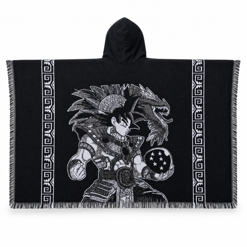Anime Poncho - Handmade